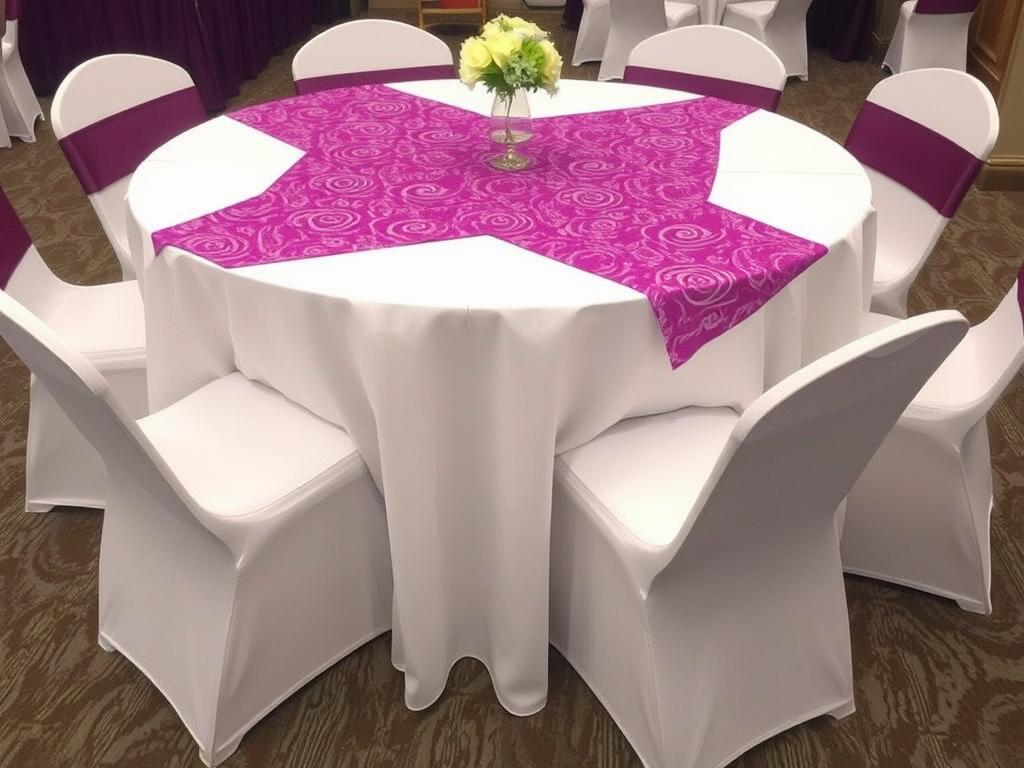 Perfect tablecloths for any event.фото