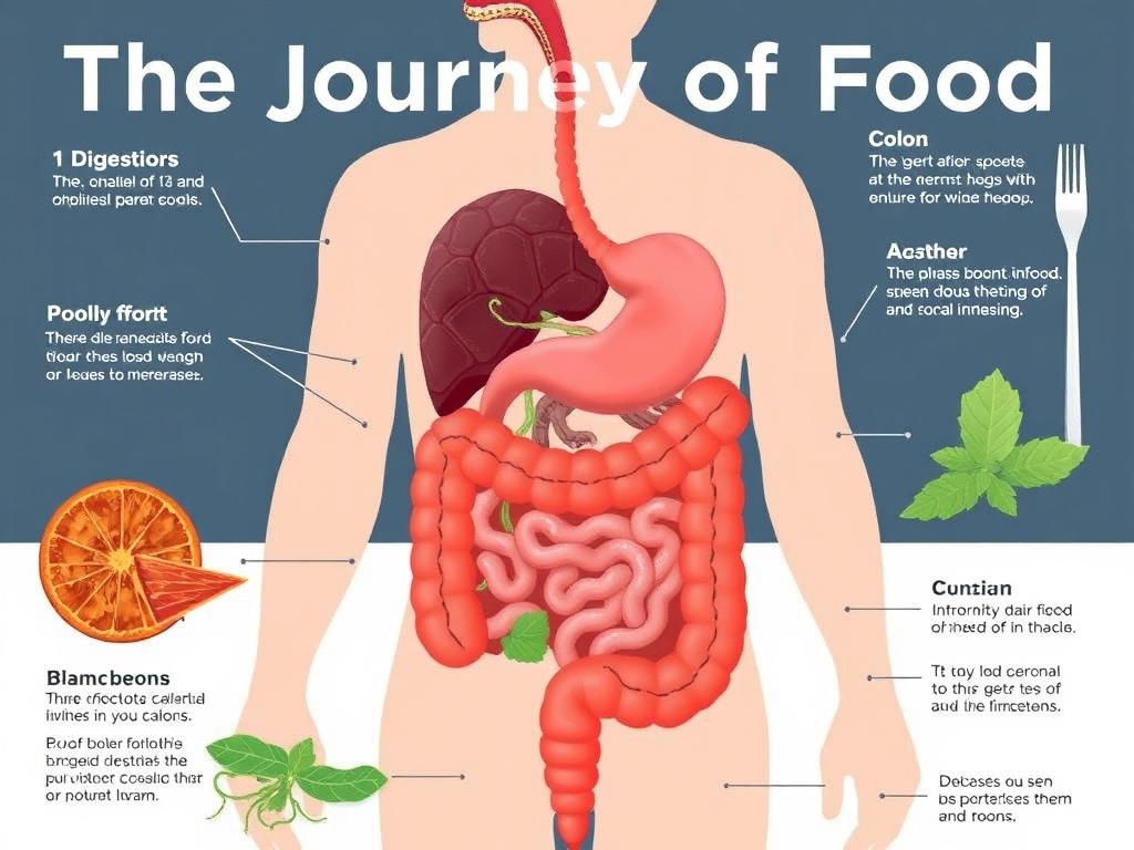     The Journey of Food: From Mouth to Colon. Fascinating Facts About Digestion