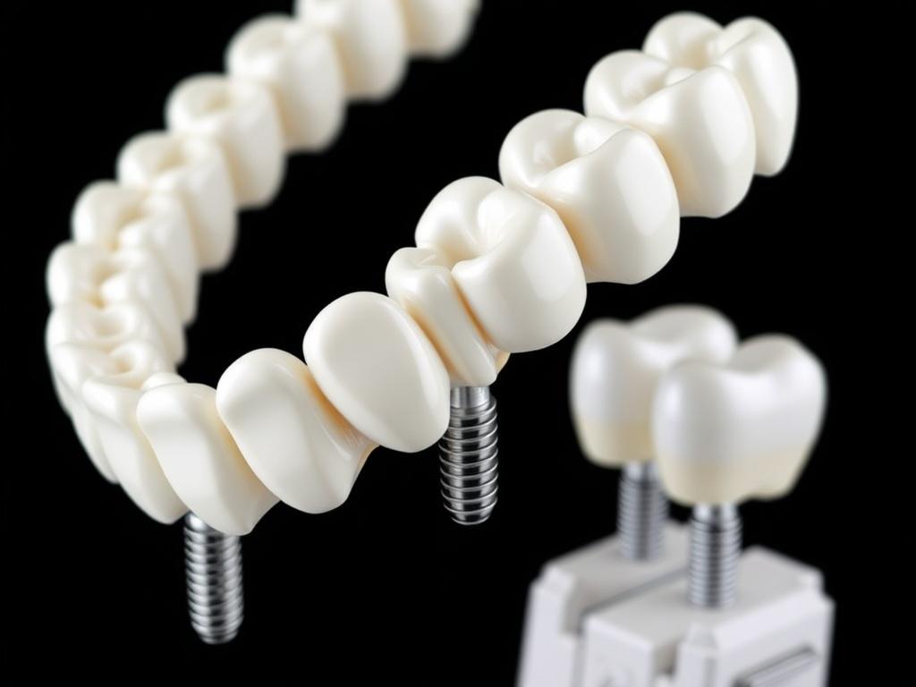 Dental prosthetics on implantsфото