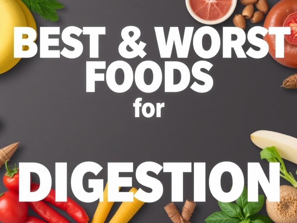     Best and Worst Foods for Healthy Digestion. Conclusion