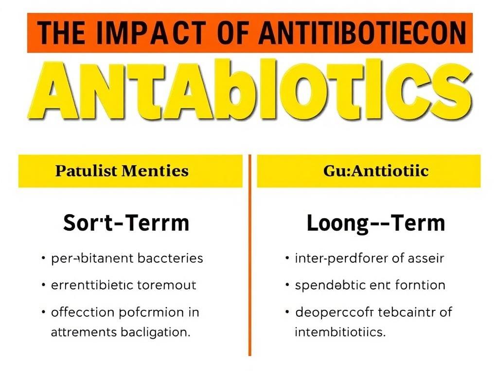     The Impact of Antibiotics on Your Intestinal Bacteria. Short-Term vs. Long-Term Impact of Antibiotics on Gut Health