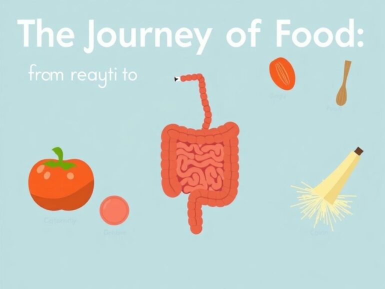 The Journey of Food: From Mouth to Colon