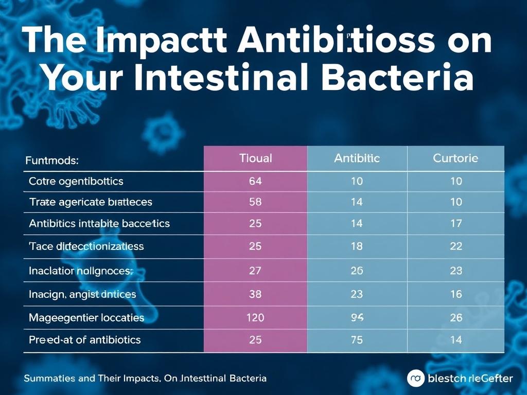     The Impact of Antibiotics on Your Intestinal Bacteria. Summary Table: Antibiotics and Their Impact on Intestinal Bacteria