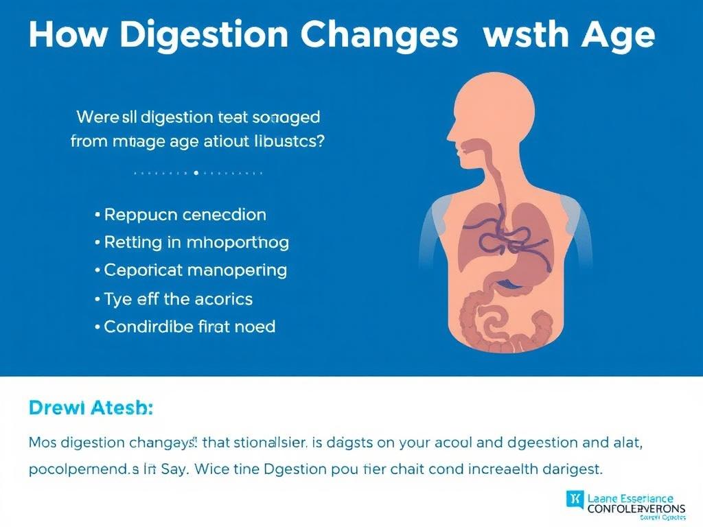     How Digestion Changes with Age. Step 6: Specific Digestive Conditions That Increase with Age