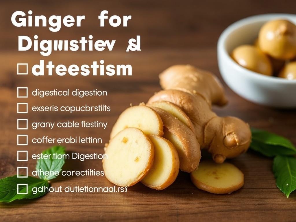     Ginger for Nausea and Digestion. Final practical checklist