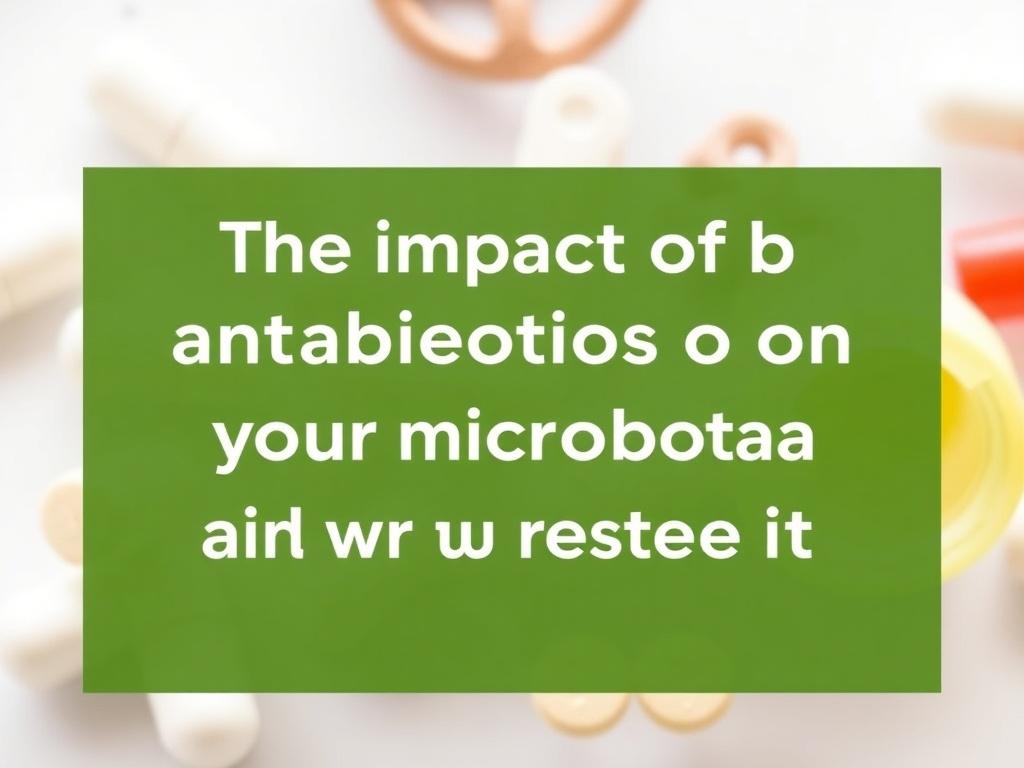     El impacto de los antibióticos en tu microbiota y cómo recuperarla.. Consejos finales para integrar lo aprendido en tu día a día