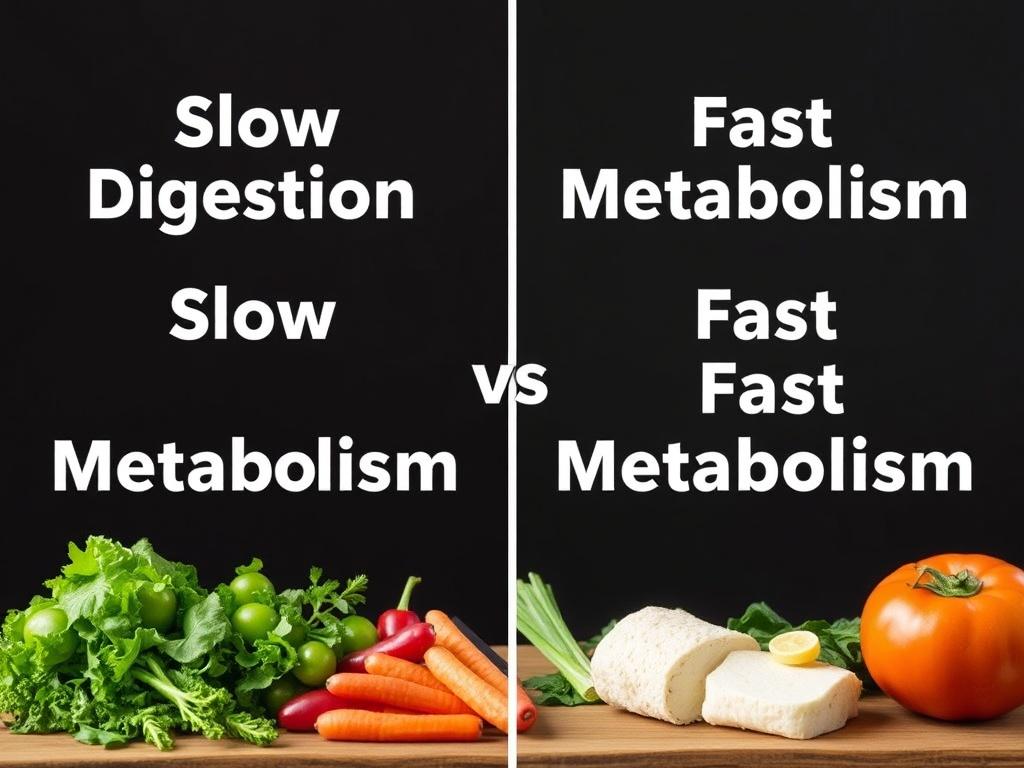     Slow Digestion vs. Fast Metabolism. How Slow Digestion and Fast Metabolism Overlap