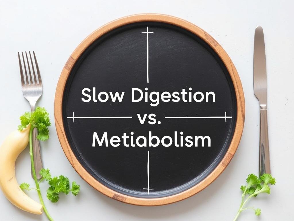     Slow Digestion vs. Fast Metabolism. Diet Strategies That Influence Digestion and Metabolism