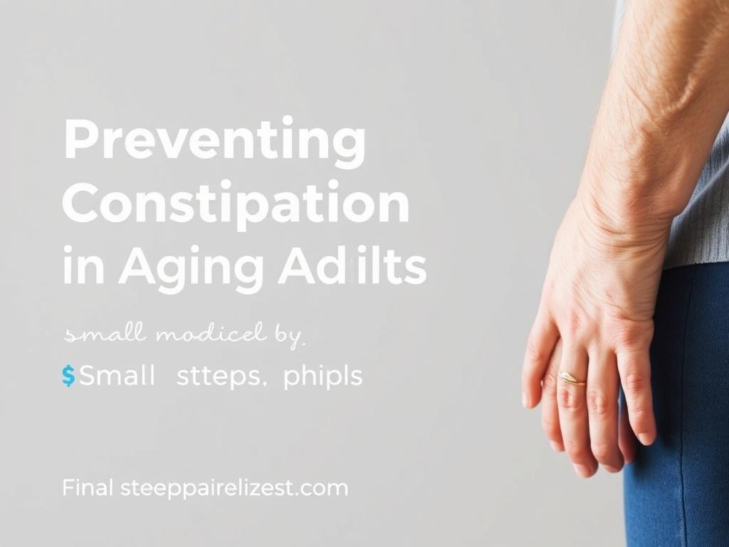    Preventing Constipation in Aging Adults. Final Practical Tips: Small Steps That Add Up