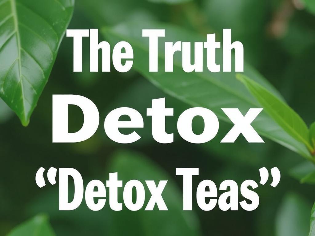     The Truth About "Detox" Teas. Navigating Marketing: Questions to Ask the Brand
