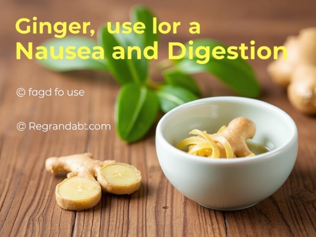     Ginger for Nausea and Digestion. How to use ginger for specific situations