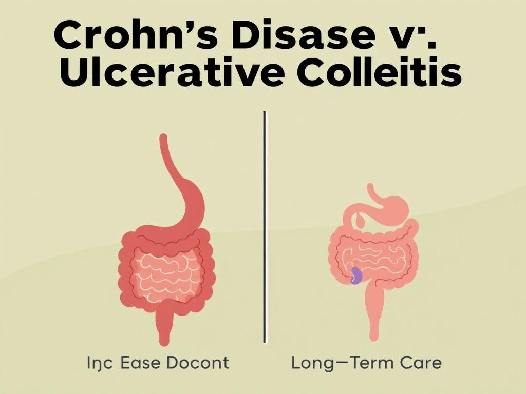     Crohn’s Disease vs. Ulcerative Colitis. Monitoring, Prognosis, and Long-Term Care