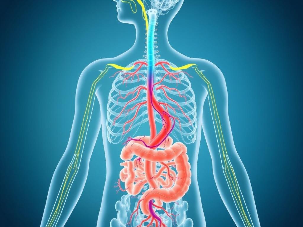     Le lien entre l'intestin et le cerveau : le rôle du nerf vague.. Was ist der Vagusnerv? Eine anatomische und funktionelle Landkarte