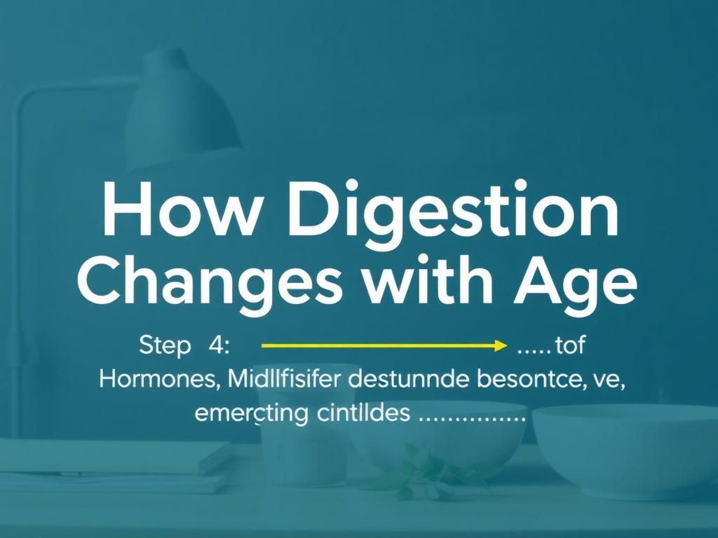     How Digestion Changes with Age. Step 4: Midlife Changes — Hormones, Metabolism, and Emerging Issues