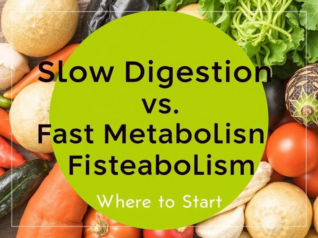     Slow Digestion vs. Fast Metabolism. Final Practical Checklist: Where to Start