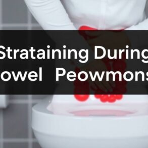 Straining During Bowel Movements: Risks and Solutions