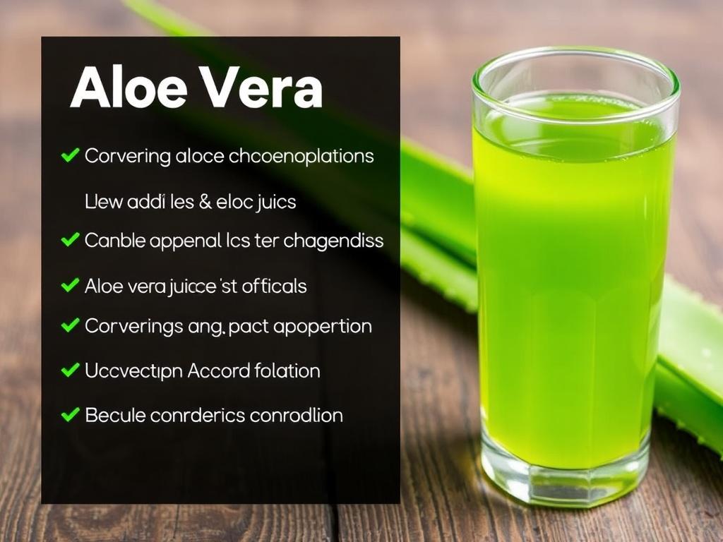     Aloe Vera Juice: Benefits for the Gut. Practical Precautions and Red Flags