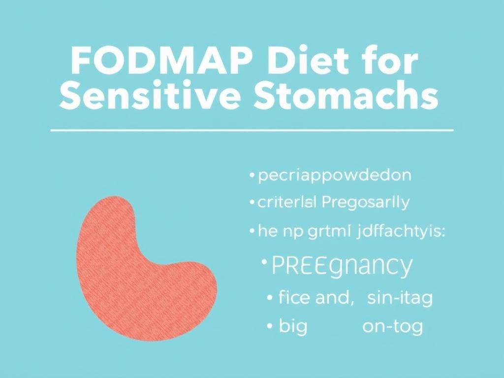     FODMAP Diet for Sensitive Stomachs. Special Considerations: Children, Pregnancy, and Older Adults