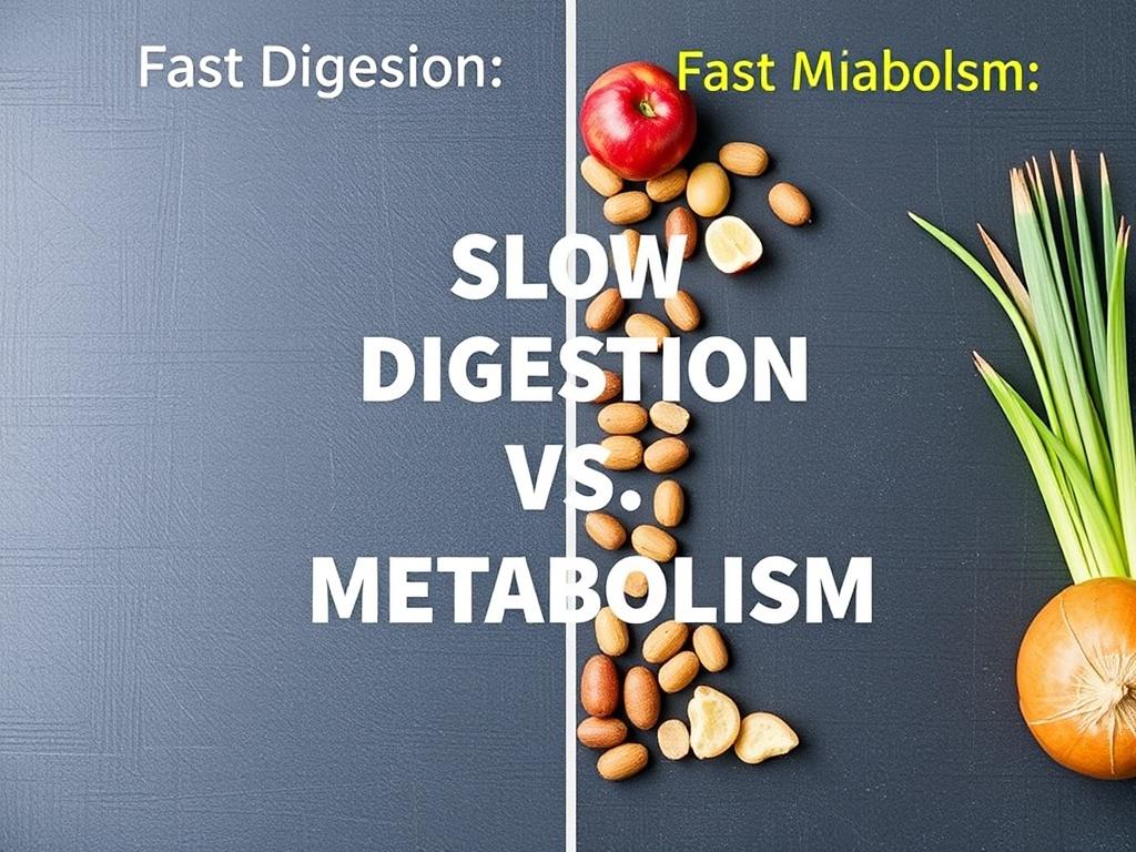     Slow Digestion vs. Fast Metabolism. Lifestyle Changes That Shift Digestion and Metabolic Rate