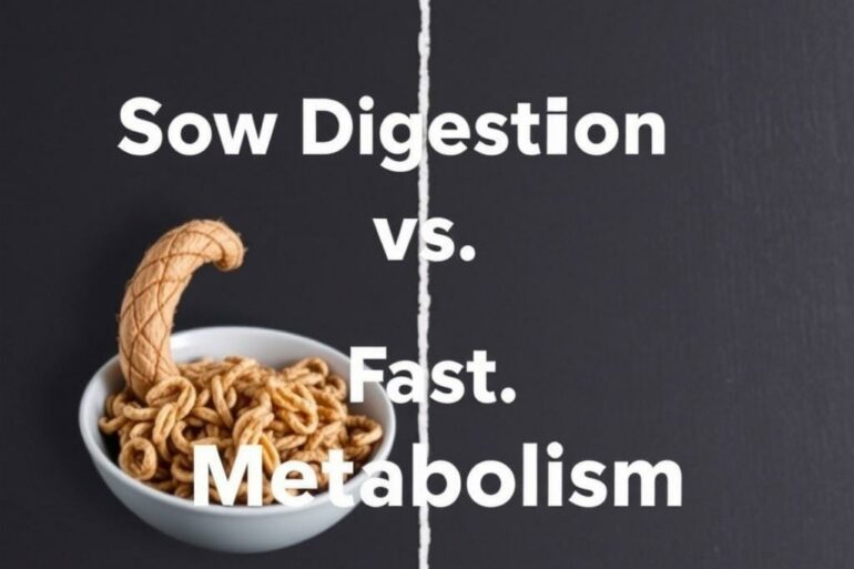 Slow Digestion vs. Fast Metabolism: Understanding the Differences, Why They Matter, and How to Work With Your Body
