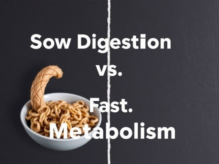 Slow Digestion vs. Fast Metabolism: Understanding the Differences, Why They Matter, and How to Work With Your Body