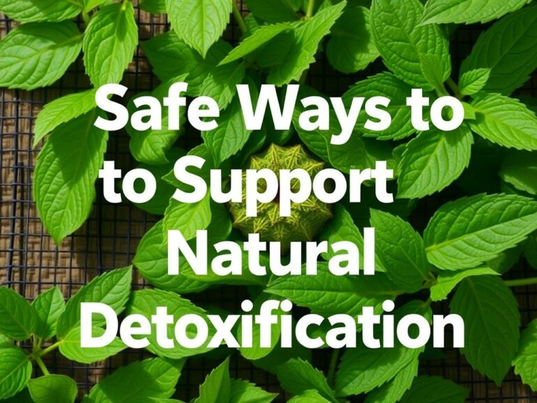 Natural Detox, Safely: Practical Ways to Support Your Body’s Built-In Clean-Up Crew