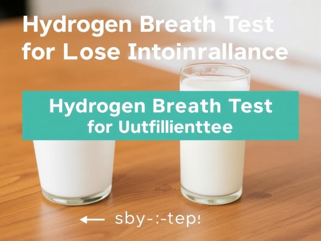     Hydrogen Breath Test for Lactose Intolerance. Step-by-Step: Preparing for the Hydrogen Breath Test