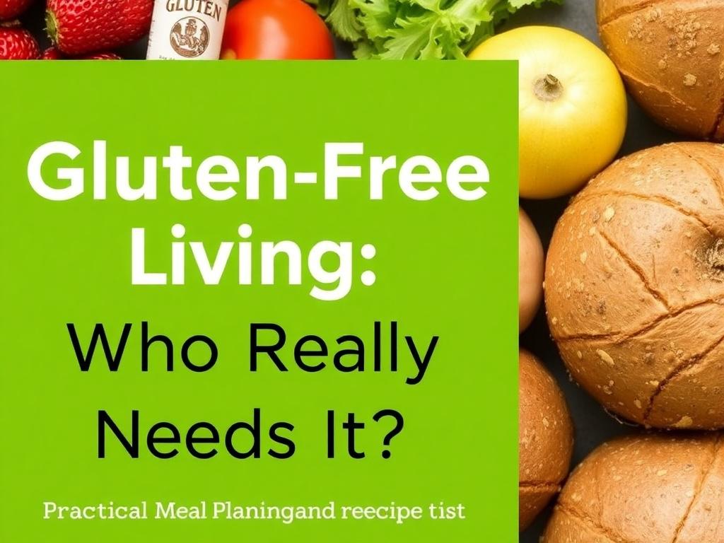     Gluten-Free Living: Who Really Needs It?. Practical Meal Planning and Recipe Tips