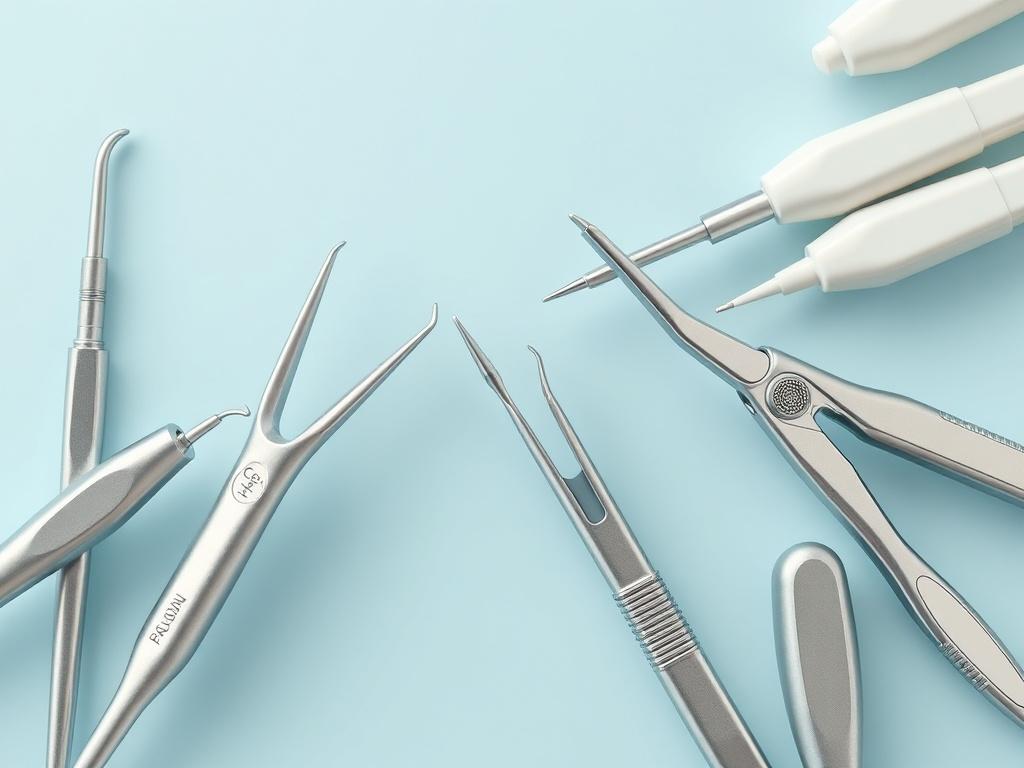 Инструменты, которые экономят зубы и время: стоматологические элеваторы, пинцеты, люксакоры