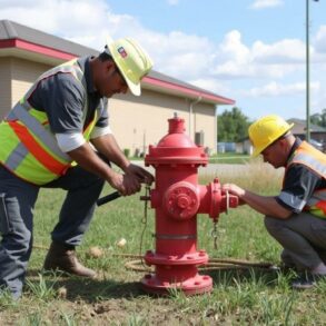 Как правильно установить пожарный гидрант: простой план для безопасного водоснабжения