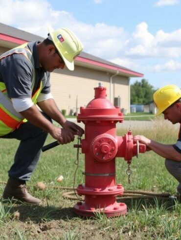 Как правильно установить пожарный гидрант: простой план для безопасного водоснабжения